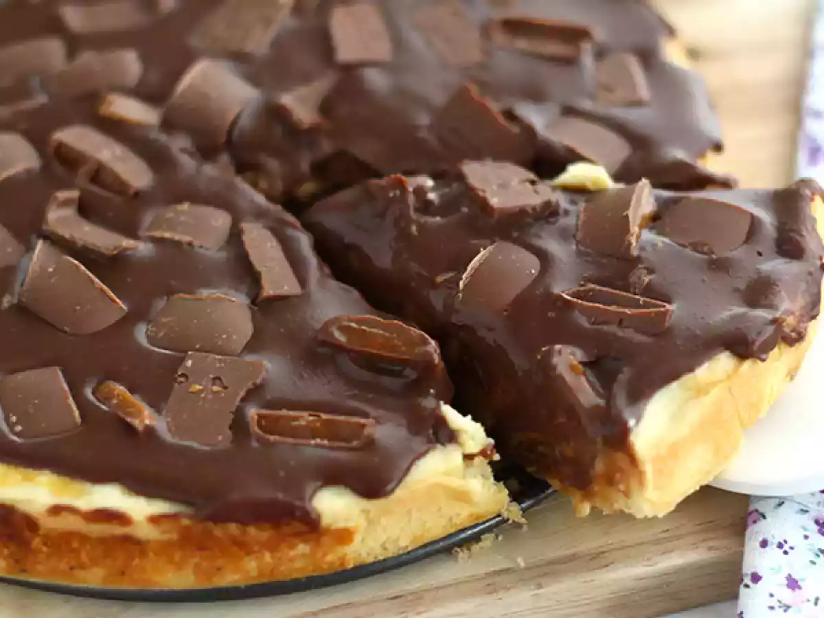 Tarte/Torta de chocolate Daims Ikea - foto 4