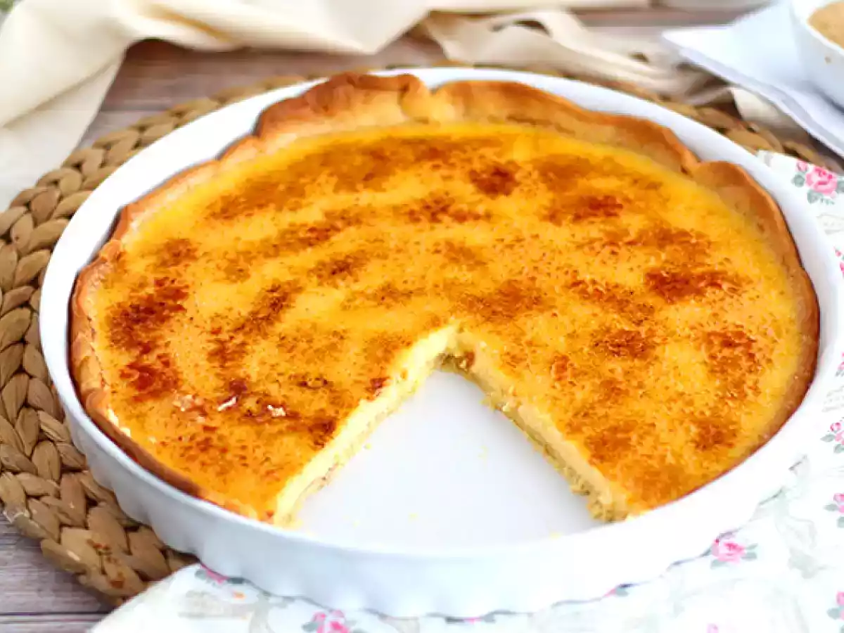 Tarte/Torta de creme brûlée - foto 2