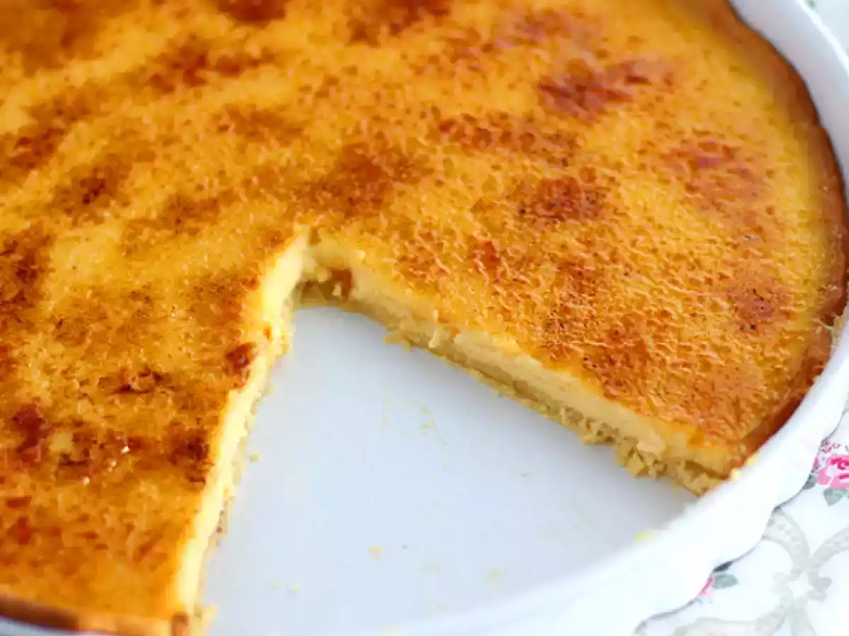 Tarte/Torta de creme brûlée - foto 4