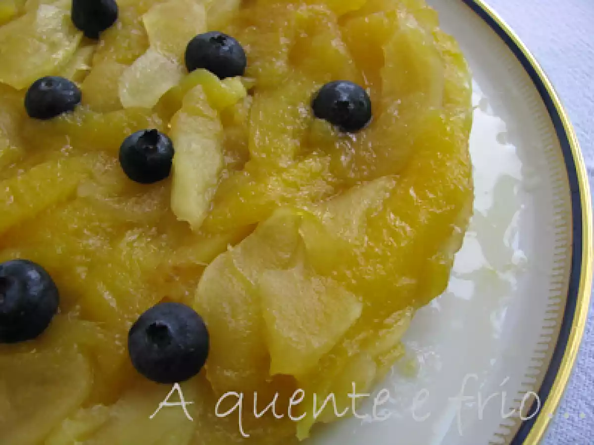 Tatin de Manga e Maça