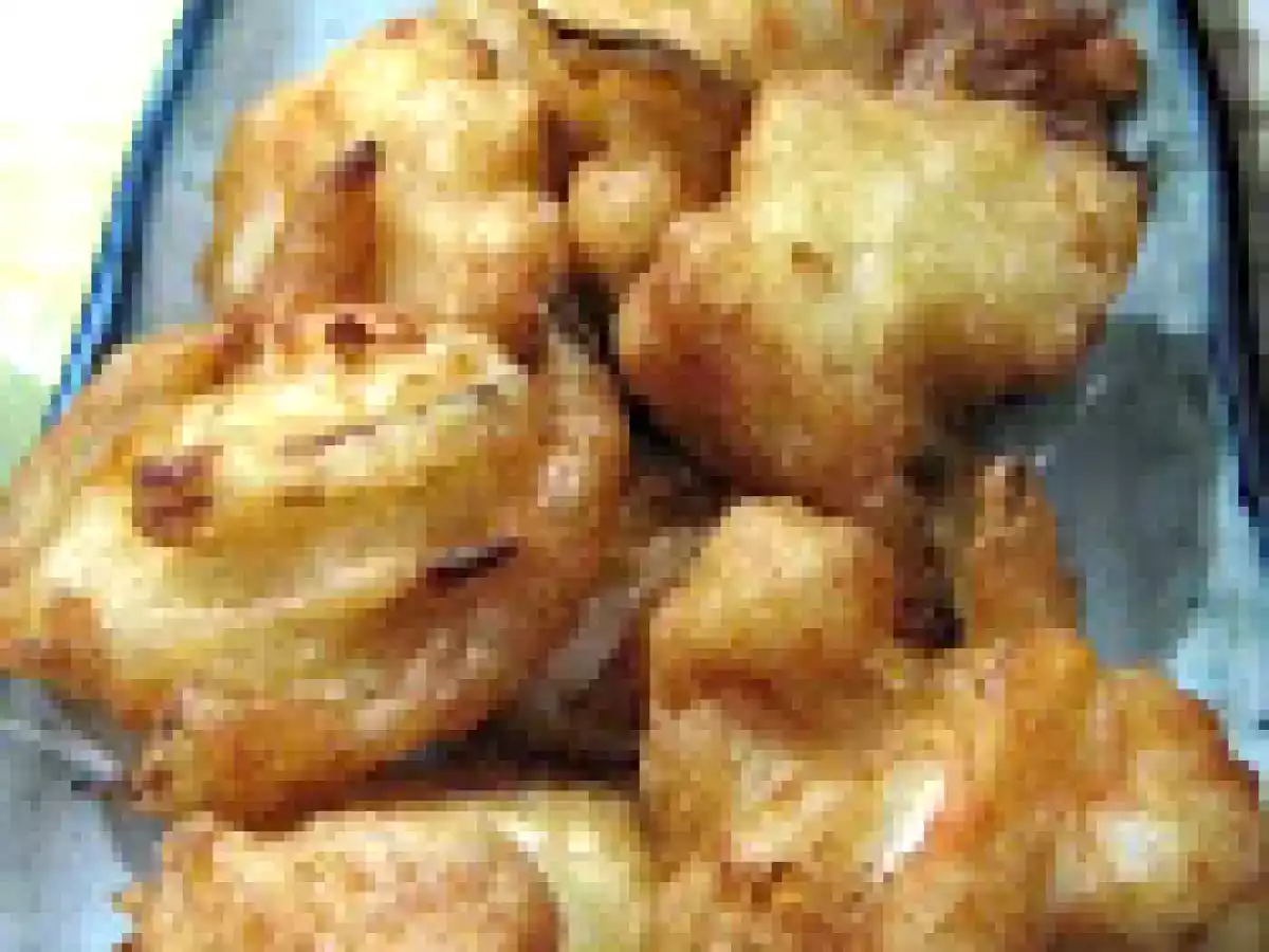 Tempura de Camarão e Legumes