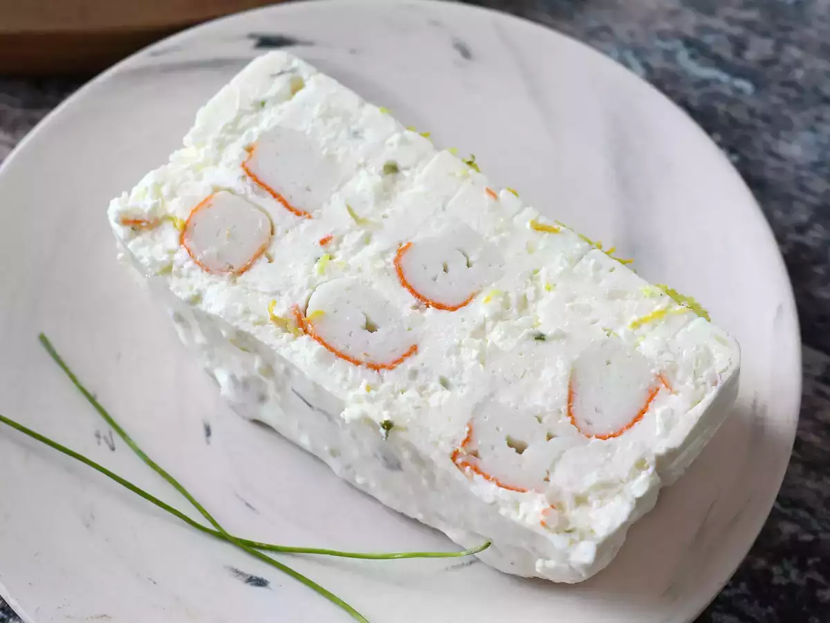 Terrina de delícias do mar (surimi): Receita fácil, fria e sem cozimento - foto 2