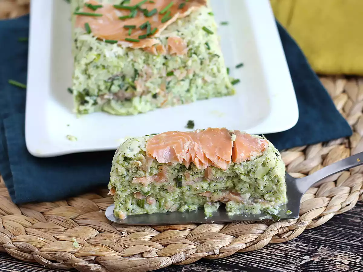 Terrine de curgete (abobrinha) e salmão fumado - foto 4