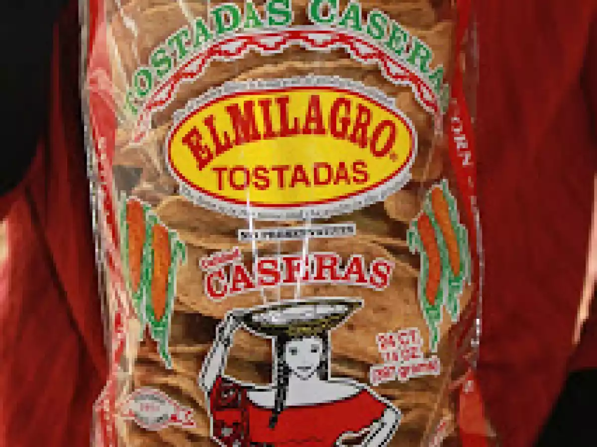 Tinga (Frango Desfiado com Tostada Mexicana) - foto 3