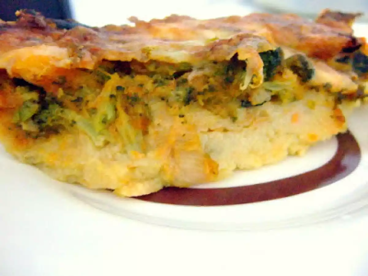 Tiramissu de peixe e legumes