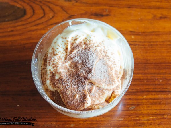 Tiramisú à nossa maneira