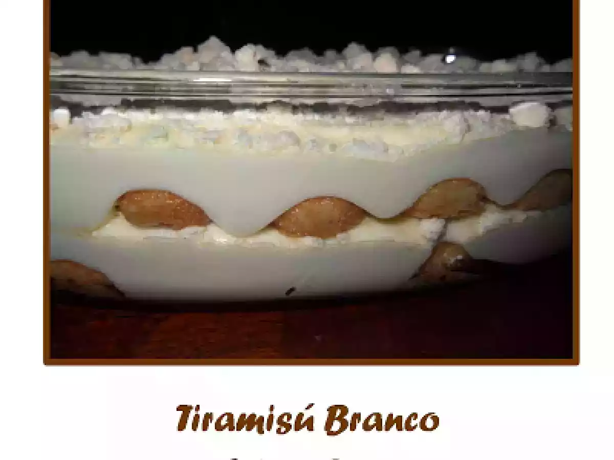 Tiramisú Branco - Nigella Lawson