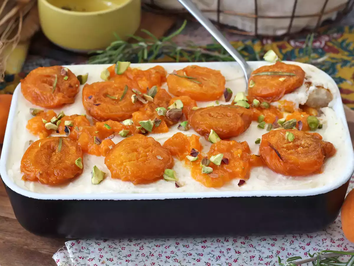Tiramisù com damascos assados, mascarpone e pistache - foto 10