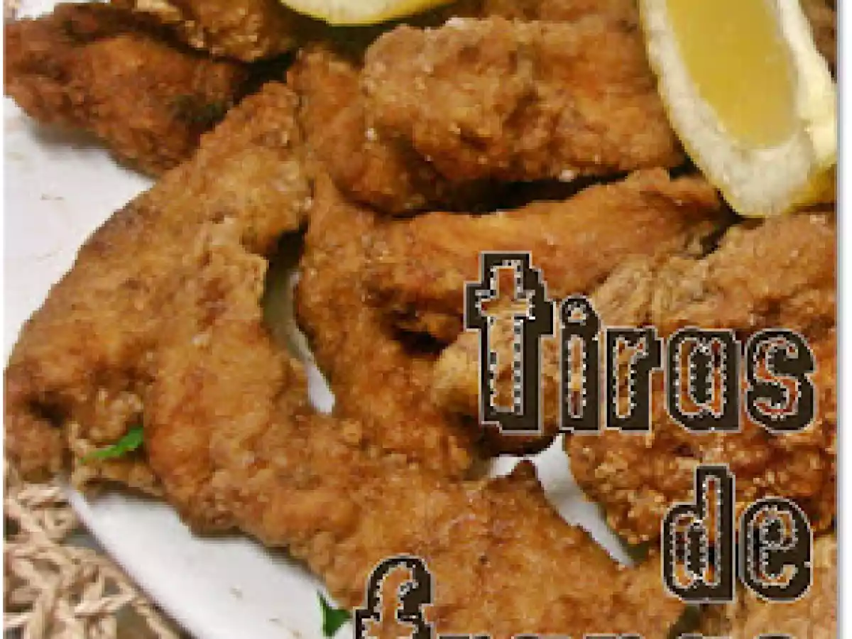 Tiras de Frango Crocantes