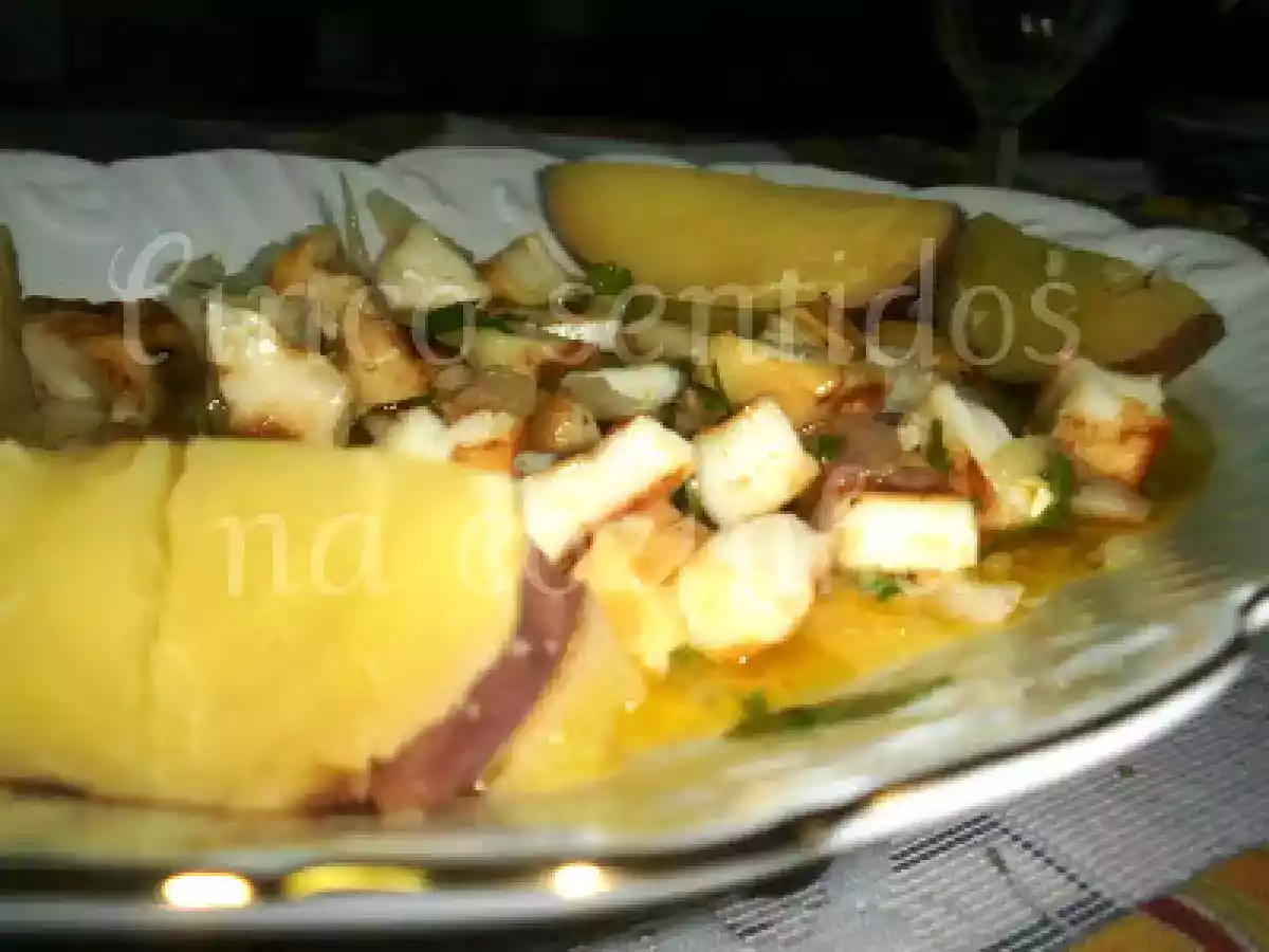 Tiras de pota grelhada aromatizada com coentros - foto 3