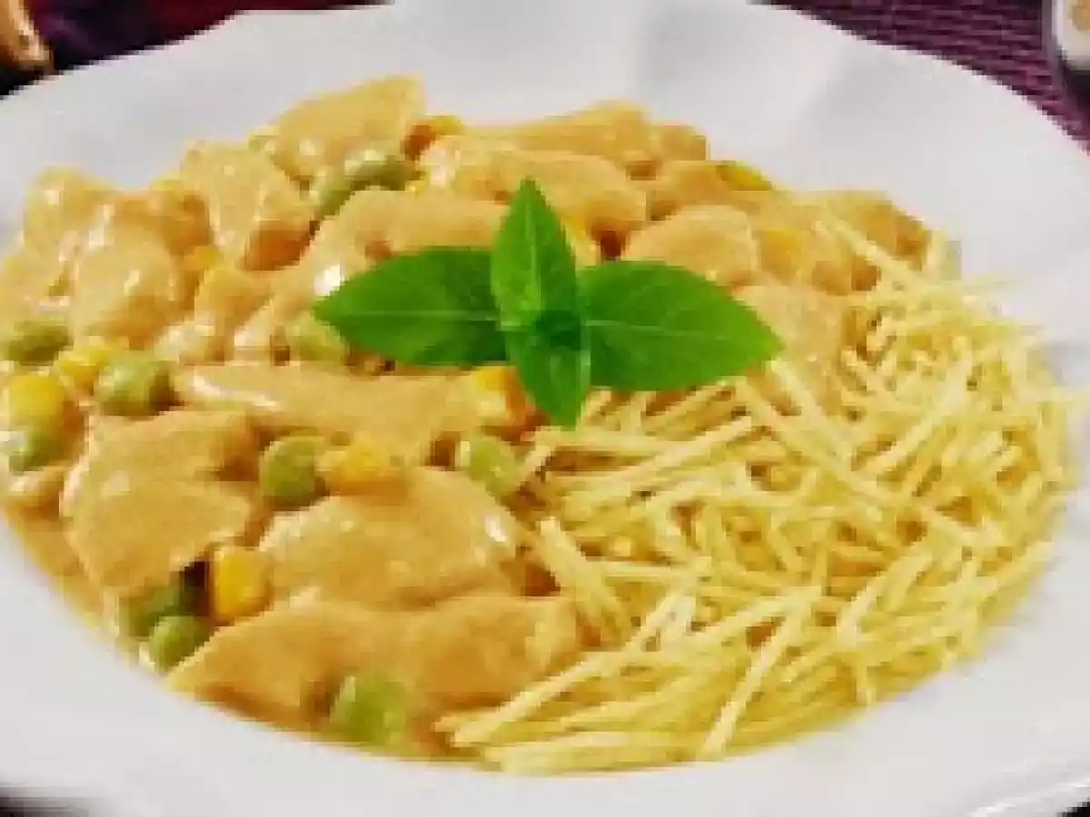 Tirinhas de frango
