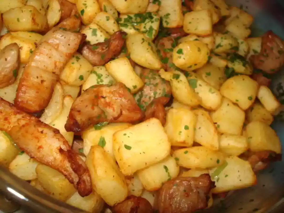 TIRINHAS DE PORCO COM BATATA NA ACTIFRY, AROMATIZADAS DE COENTROS... - foto 4