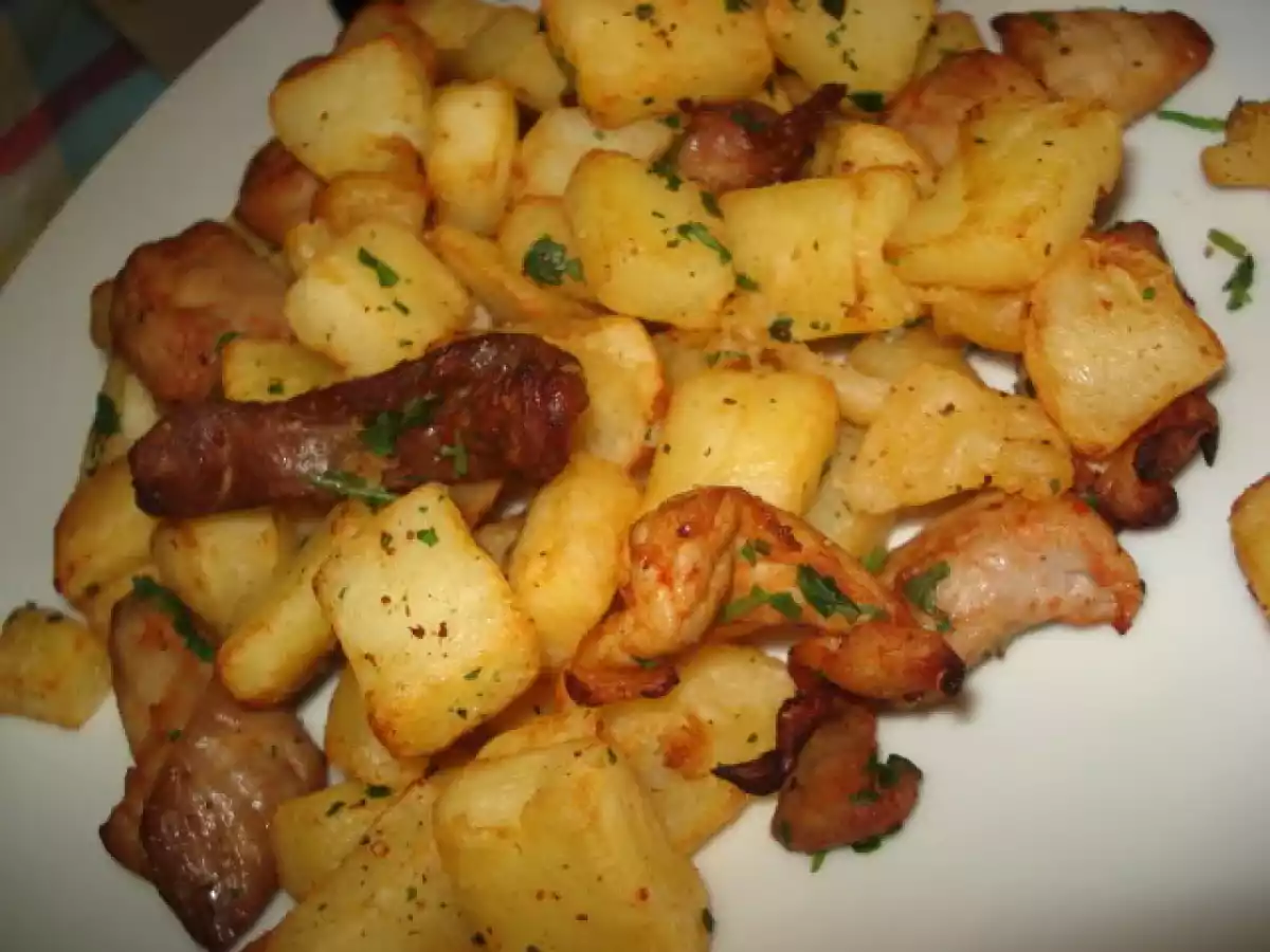 TIRINHAS DE PORCO COM BATATA NA ACTIFRY, AROMATIZADAS DE COENTROS... - foto 5