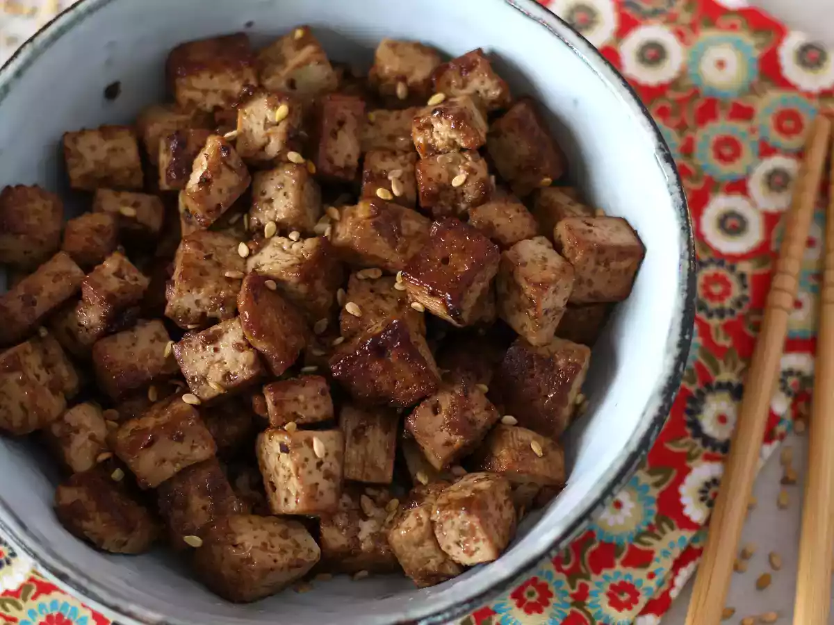 Tofu marinado com sabor asiático - foto 2