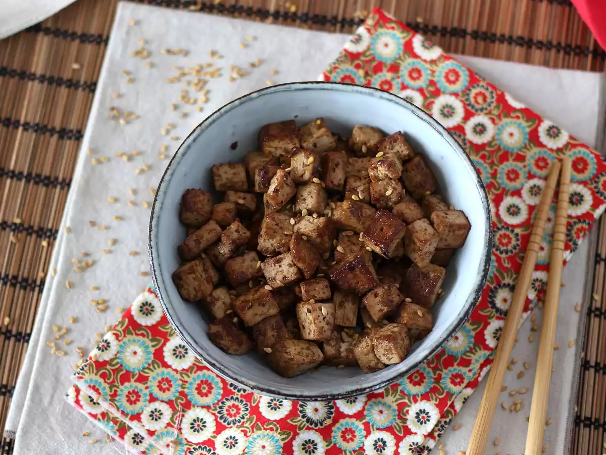 Tofu marinado com sabor asiático - foto 3