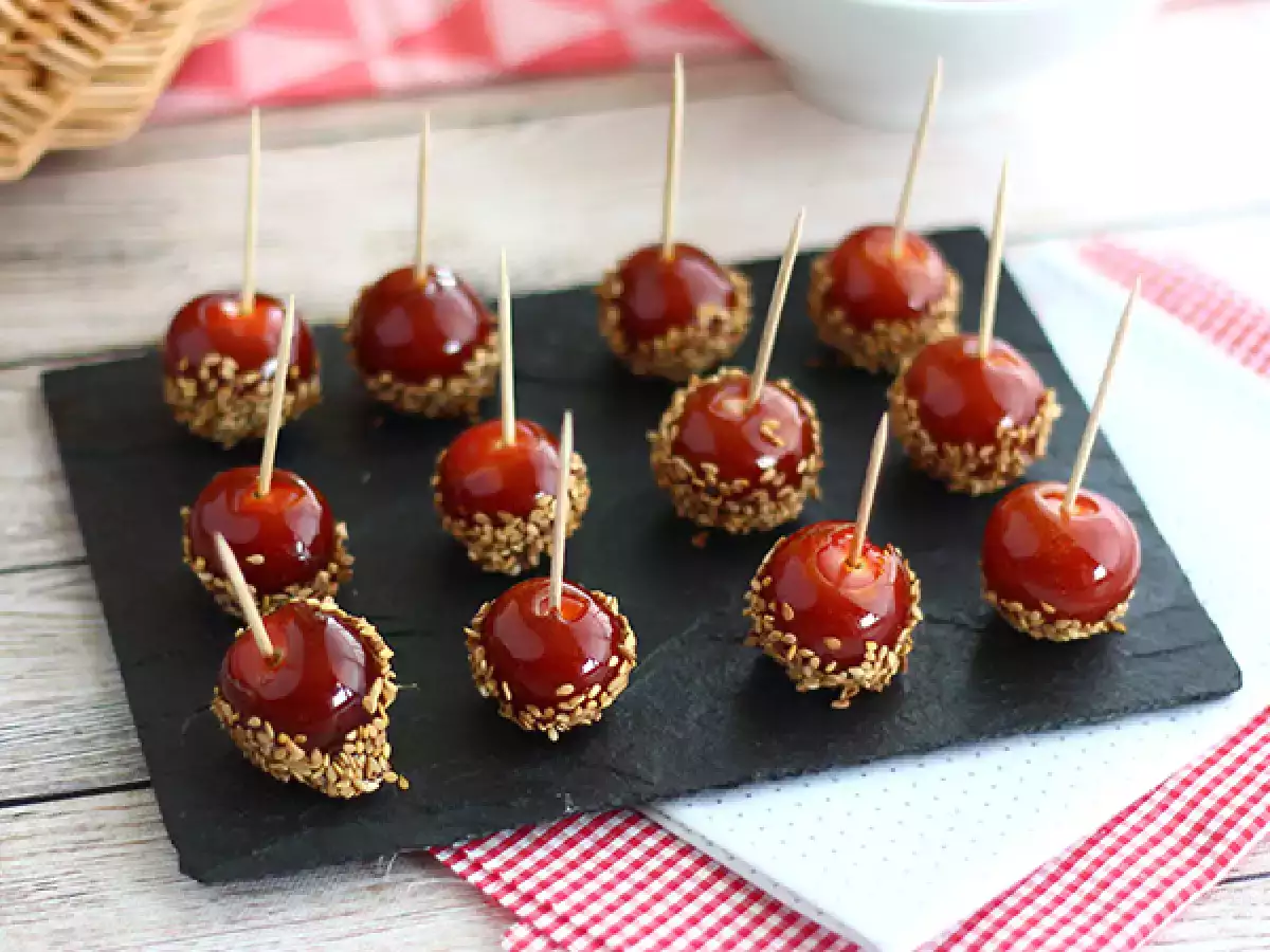 Tomates do amor/tomates caramelizados