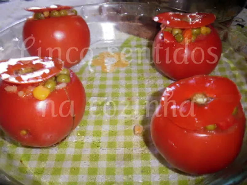Tomates recheados com arroz de legumes - foto 4