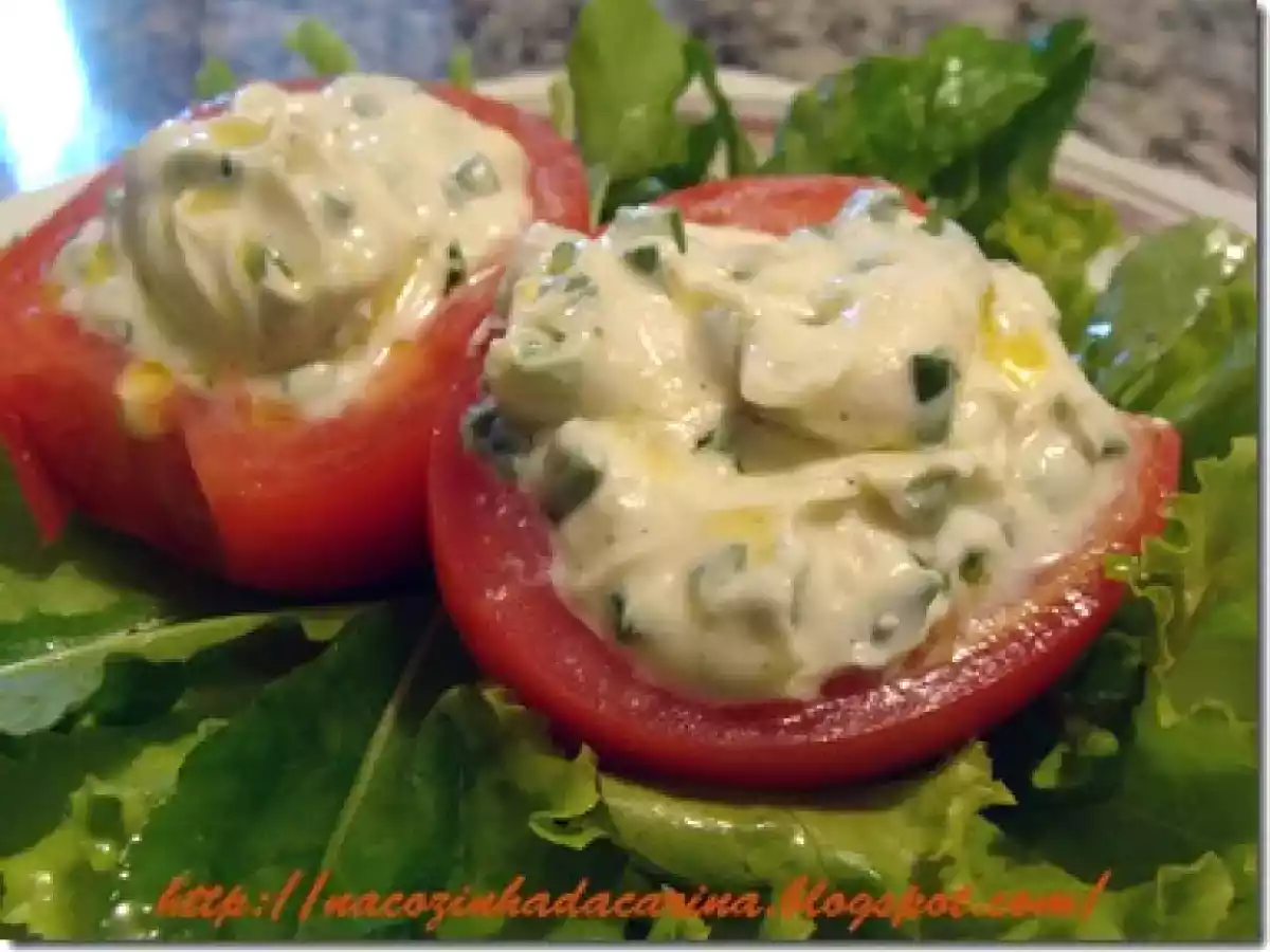 Tomates Recheados com Creme de Ricota Temperado - foto 2