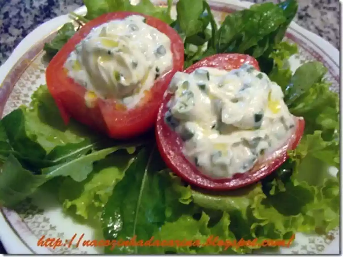 Tomates Recheados com Creme de Ricota Temperado - foto 3