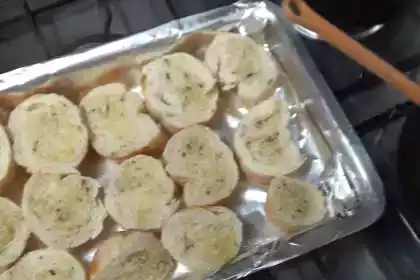 Torradas ao alho