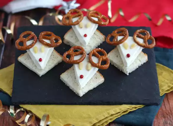 Torradas de rena (tostas de natal)