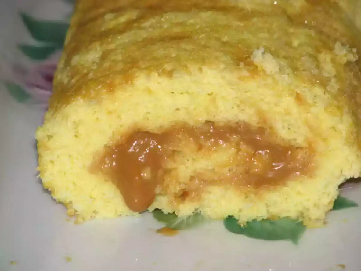 Torta com leite condensado cozido - foto 2