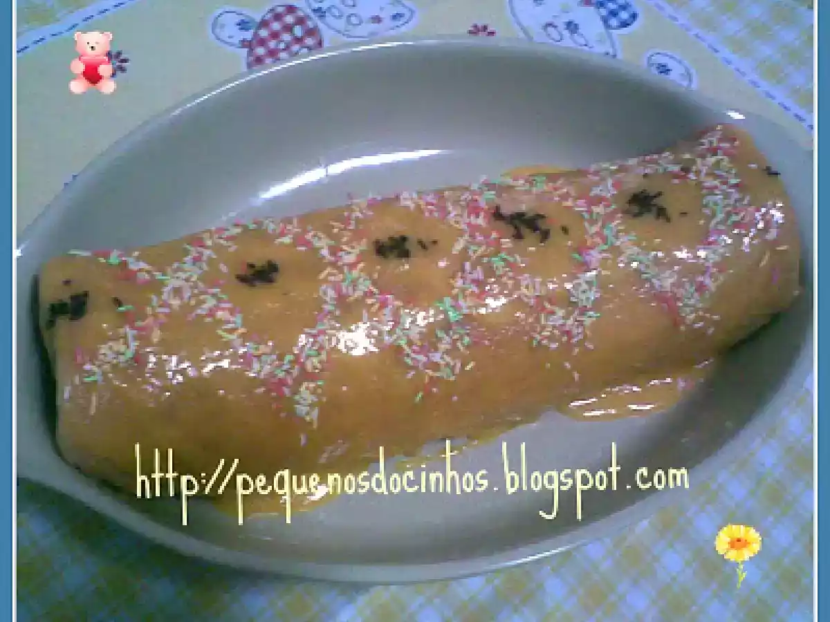Torta com Leite Condensado e Doce de Ovos