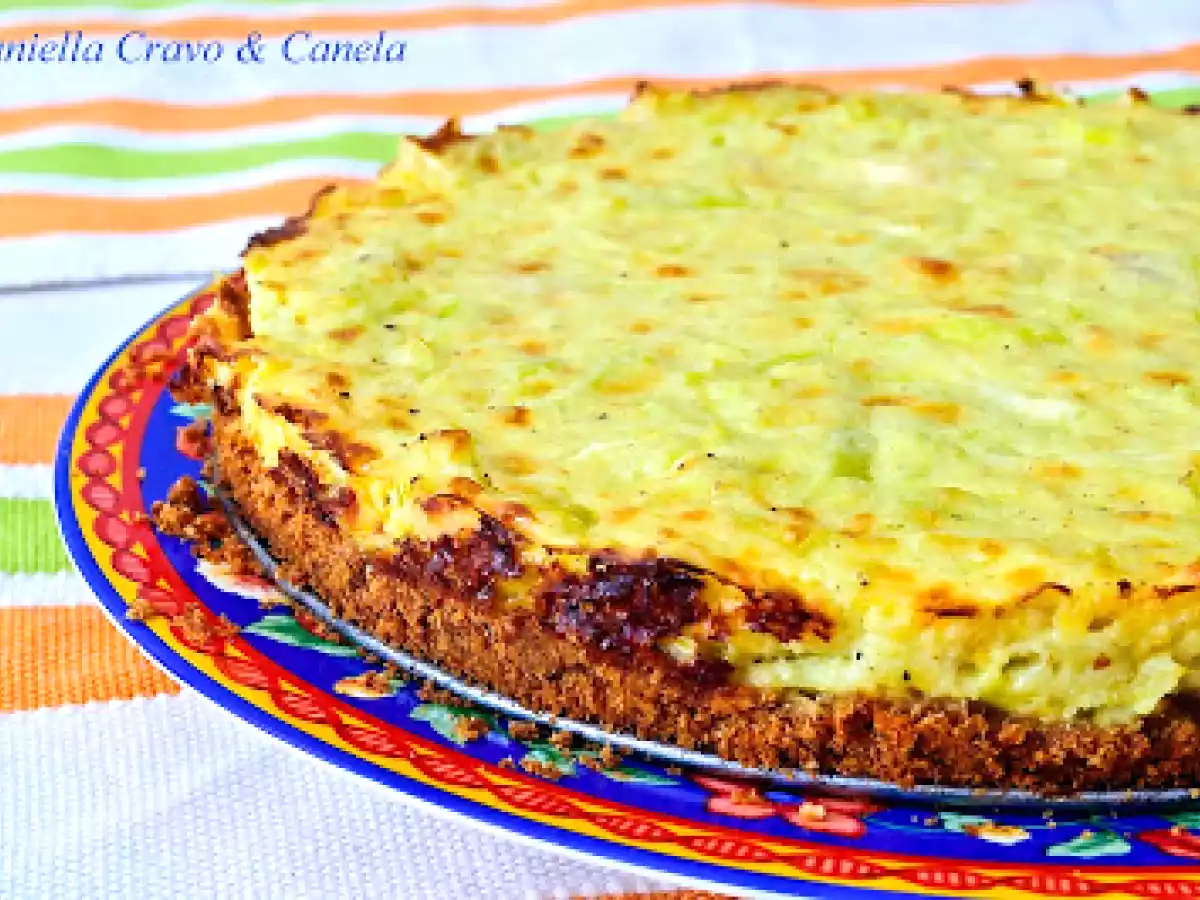 Torta Cremosa de Alho-Poró