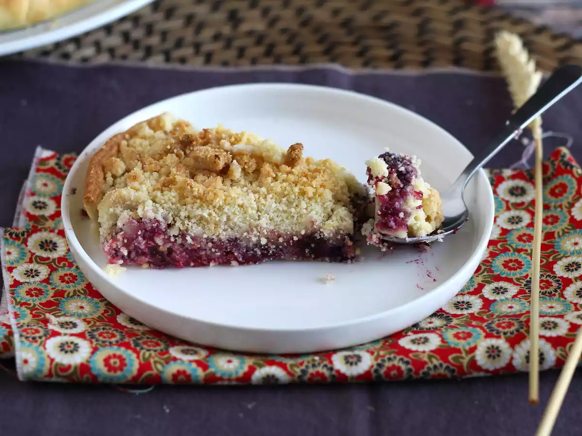 Torta crumble de frutos vermelhos - foto 5