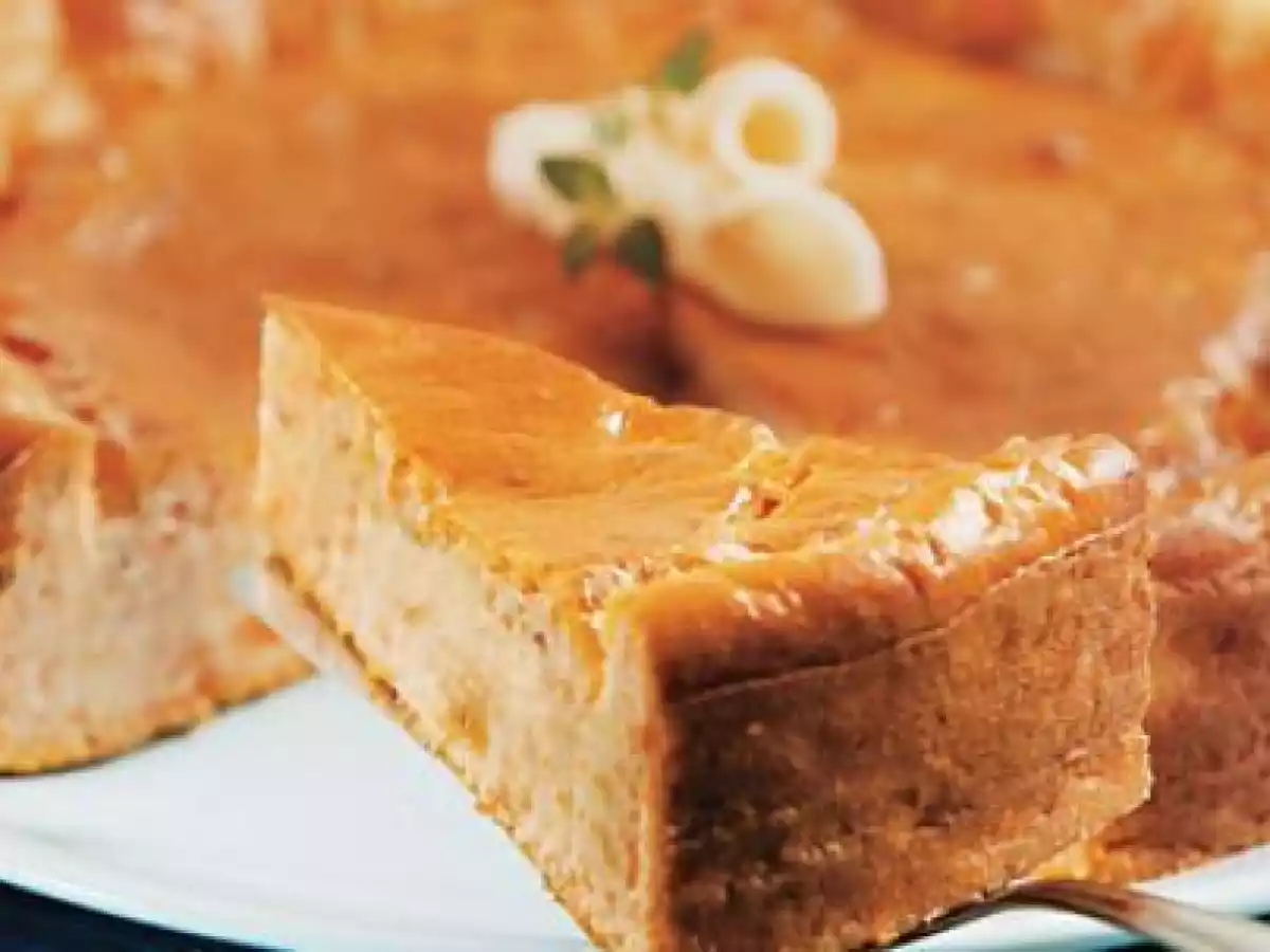 Torta de abóbora no liquidificador