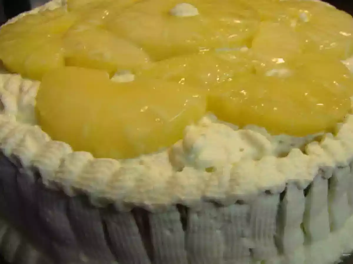 TORTA DE AVEIA COM ABACAXI