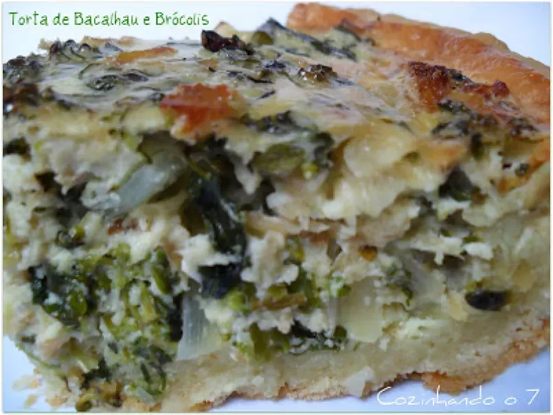 Torta de Bacalhau e Brócolis - foto 4