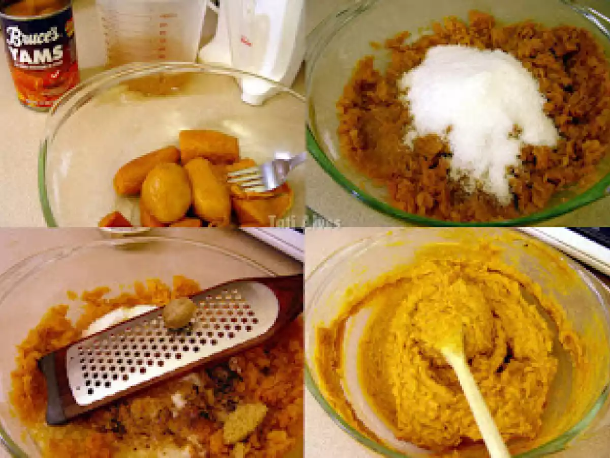 Torta de batata Doce e Nozes - foto 2