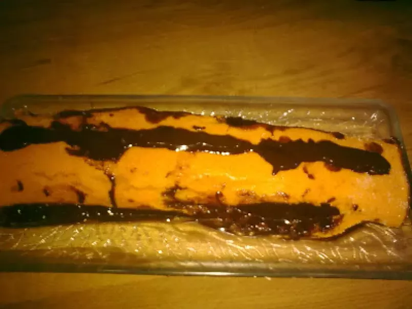 Torta de Cenoura recheada com Chocolate, foto 3