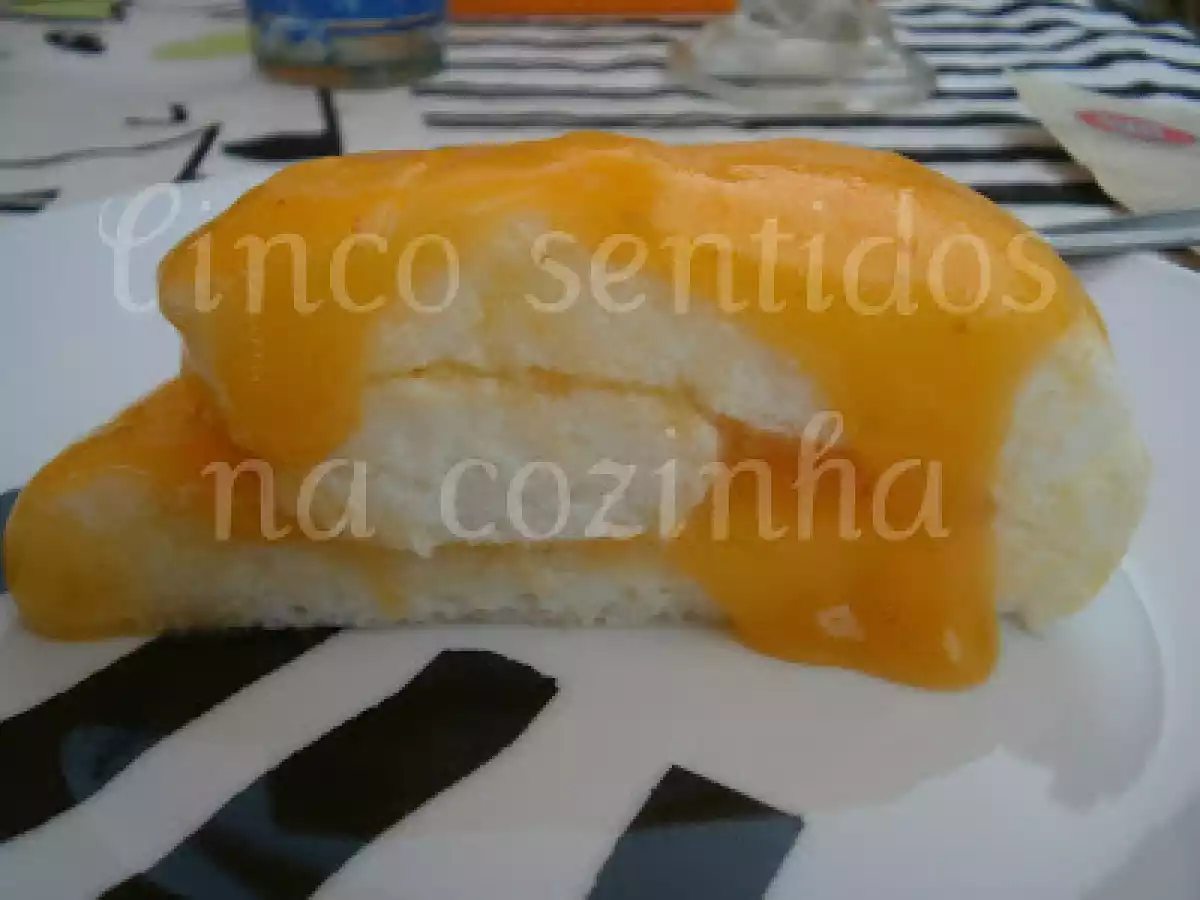 Torta de claras com doce de ovo - foto 5