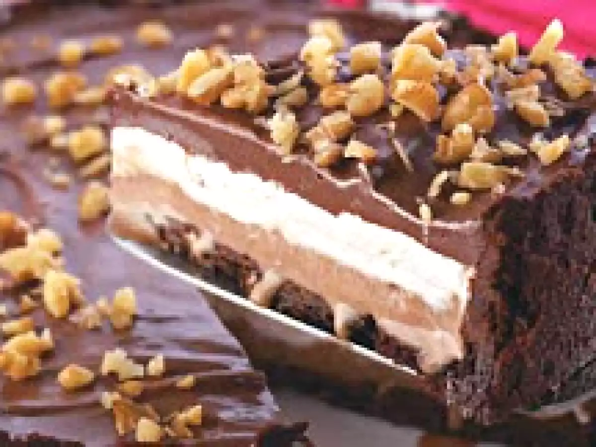 Torta de Cookies Sorve e Marshmallow