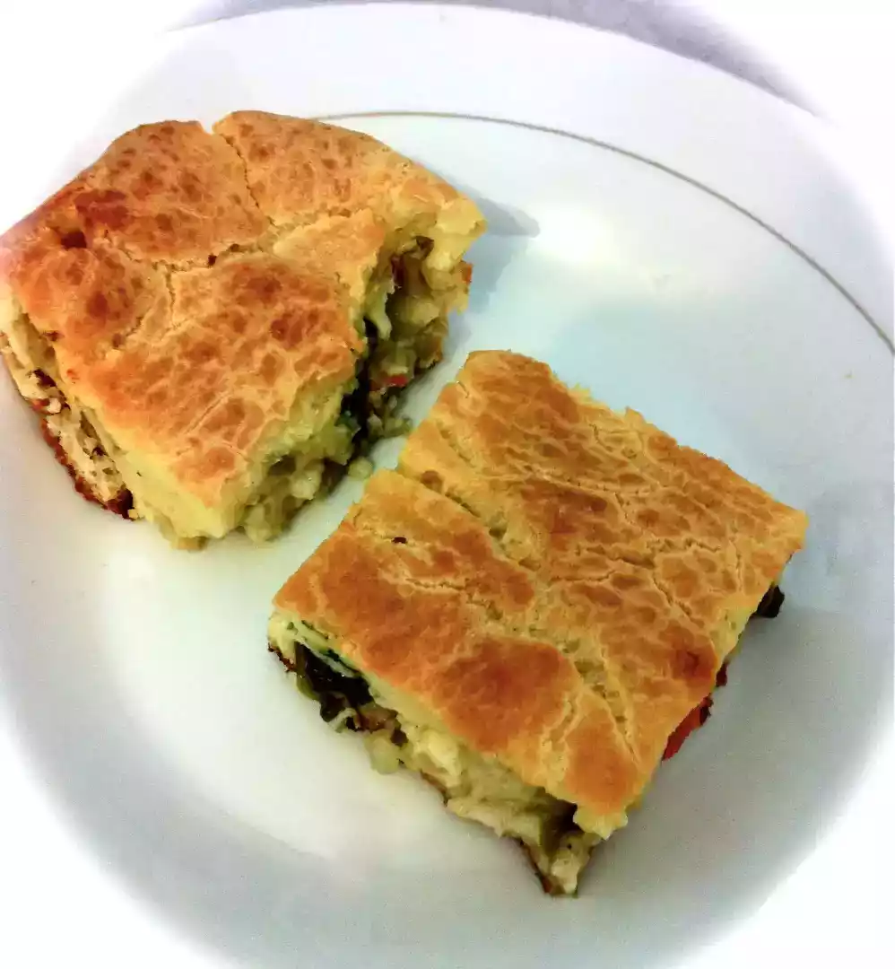 Torta de escarola