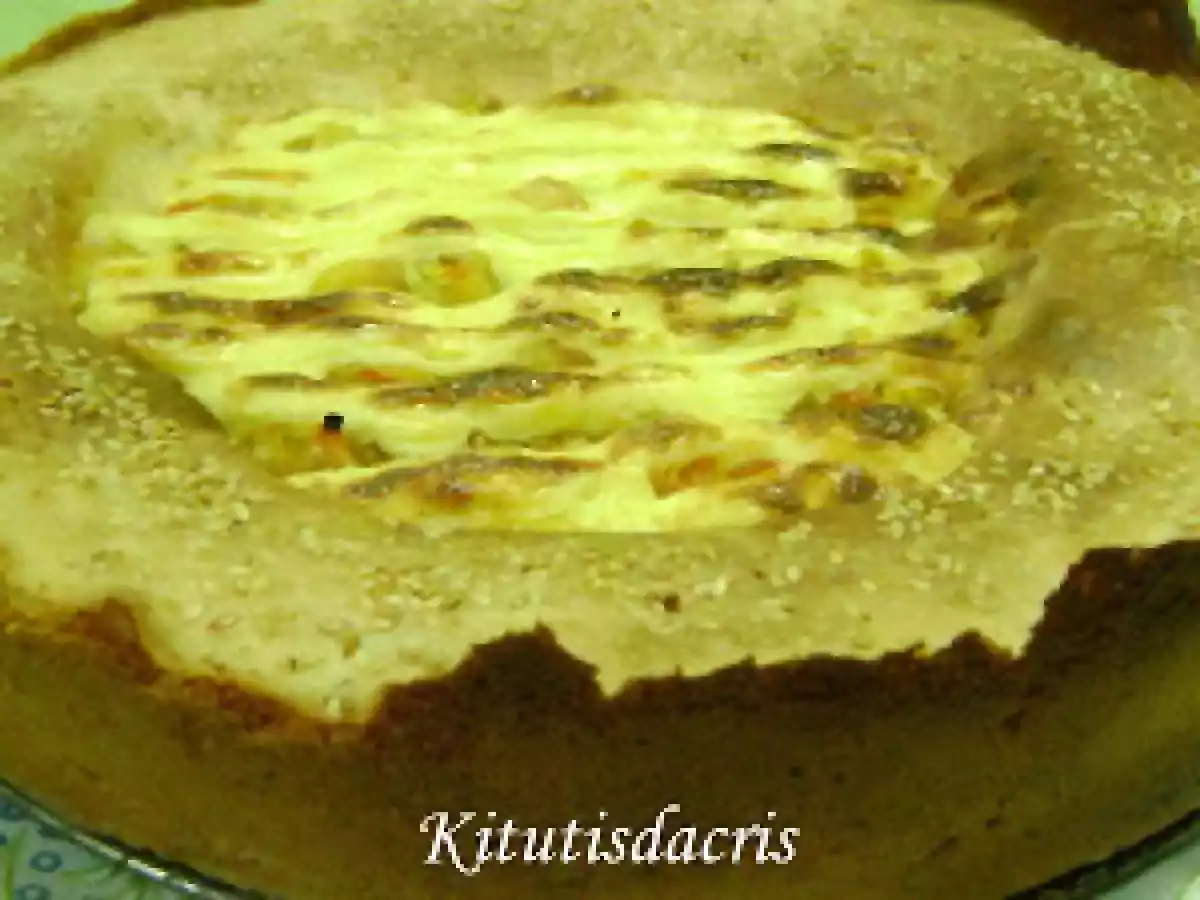 Torta de Escarola com Requeijão