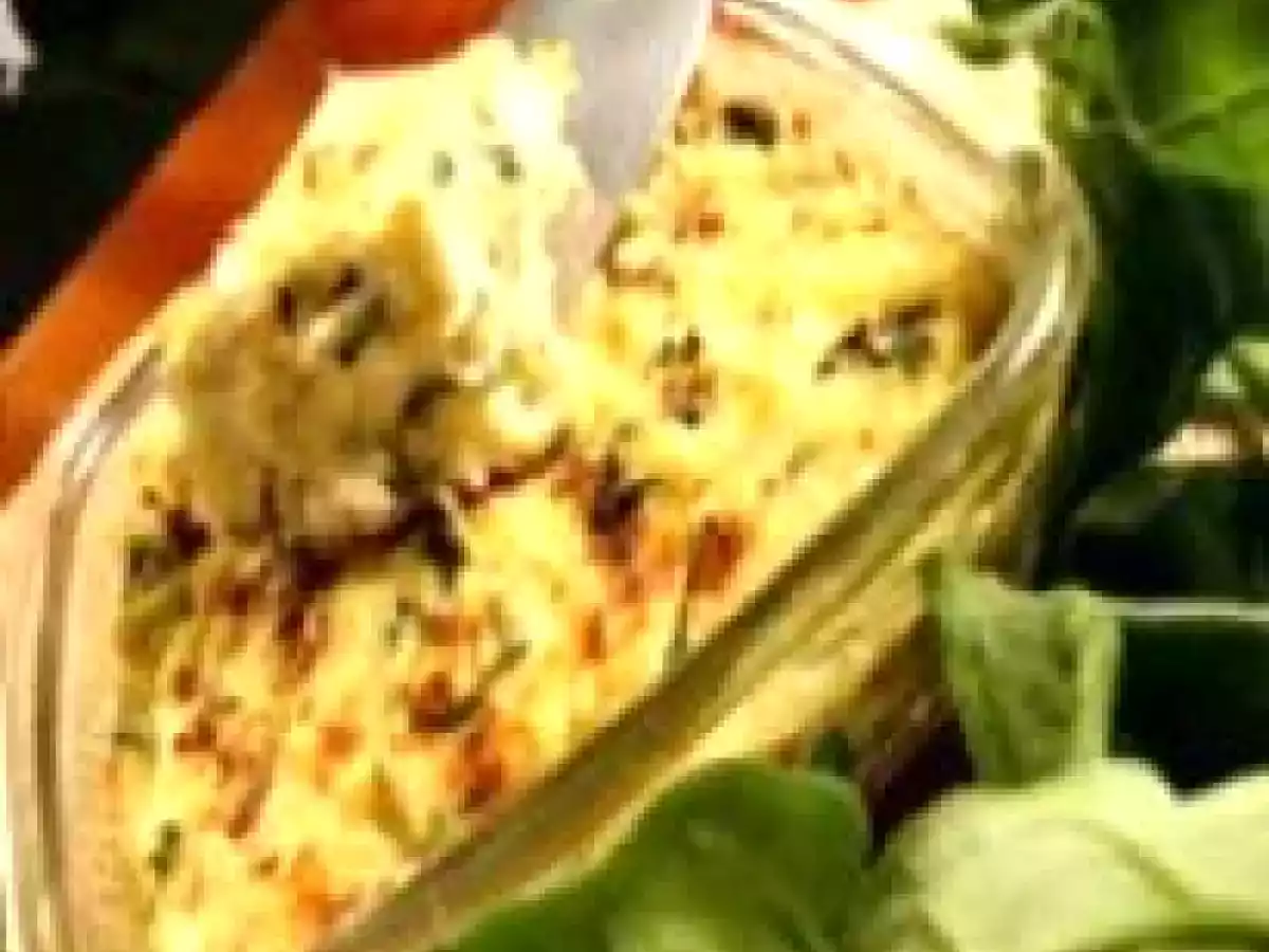 Torta de espinafre e queijo