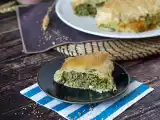 Torta de espinafre grega, a Spanakopita, foto 2