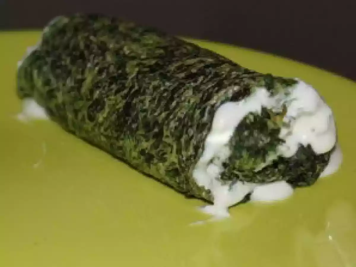 Torta de espinafres com requeijão
