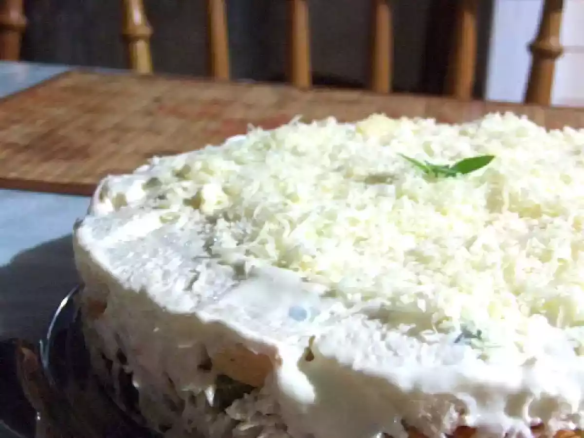 Torta de Frango com Aipo