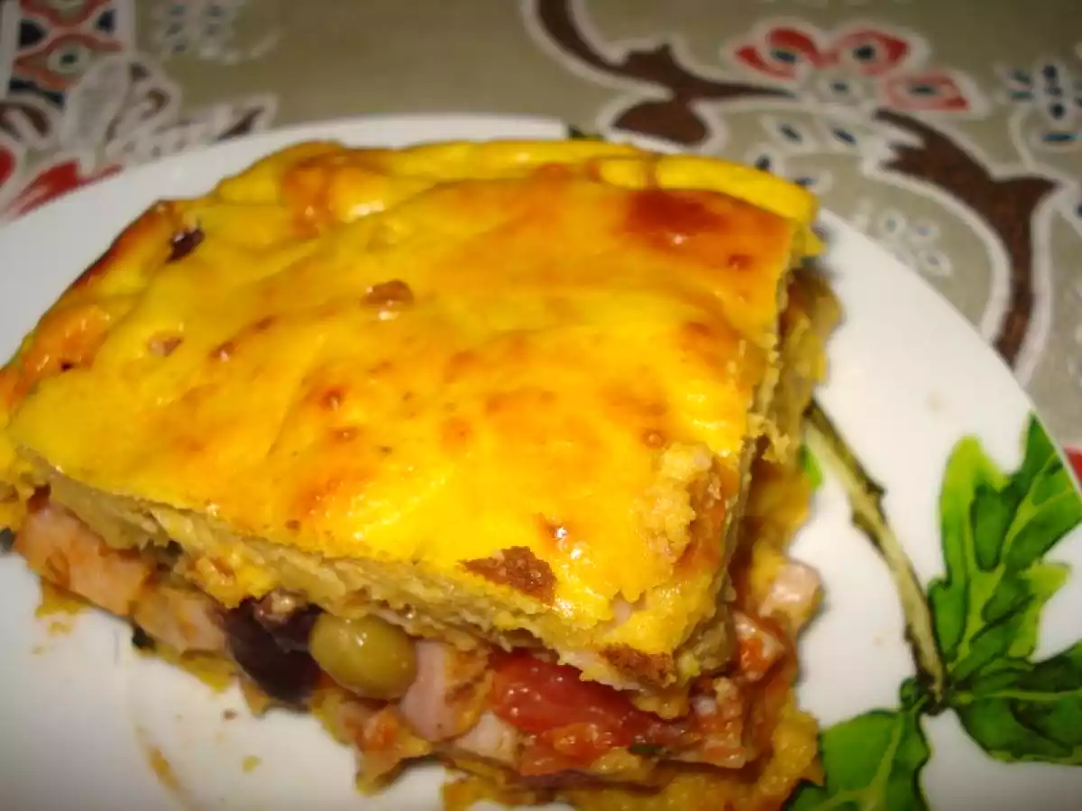 TORTA DE INHAME E CENOURA (com foto)
