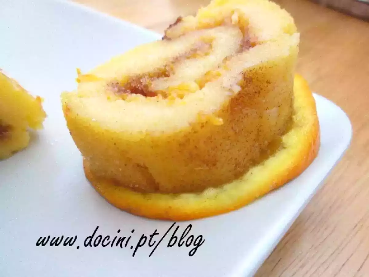 Torta de Laranja com Canela