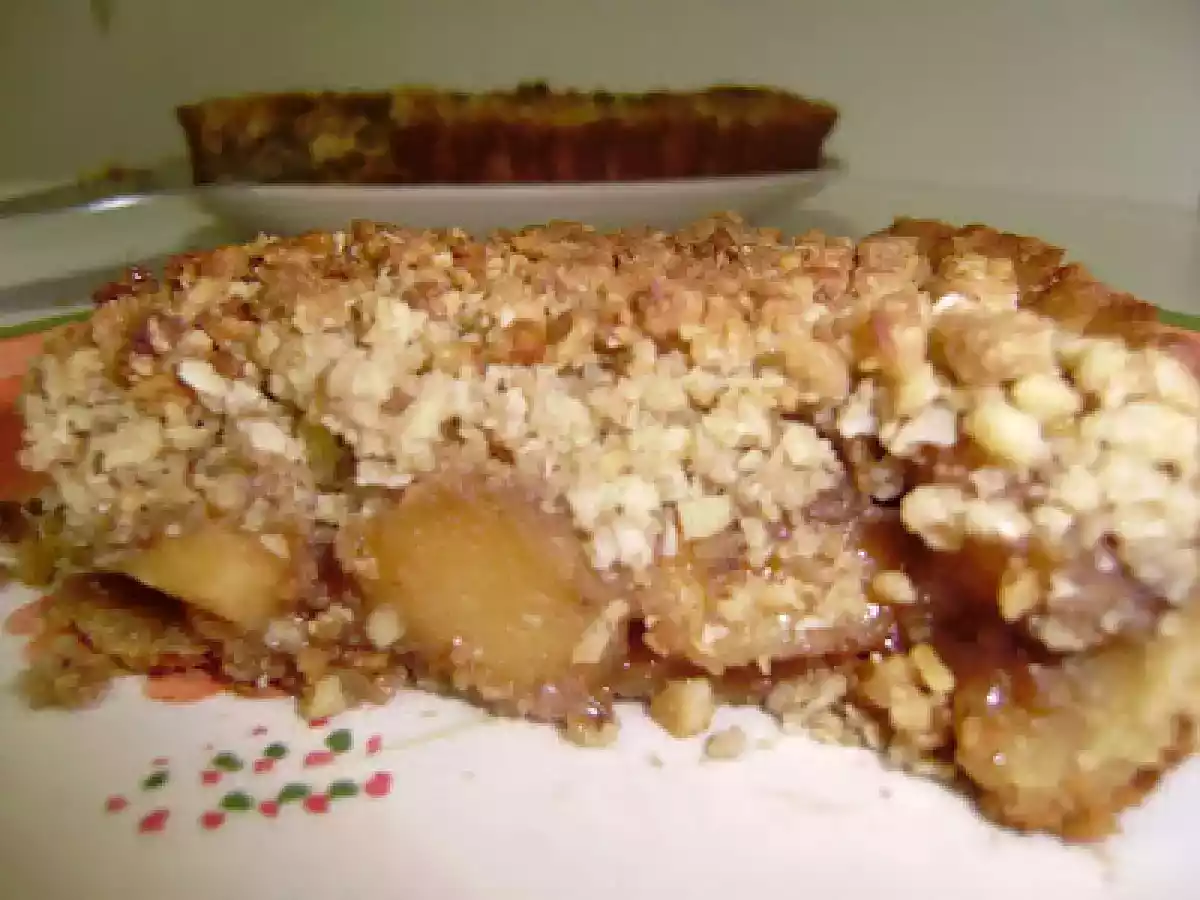 Torta de Maçã Crocante