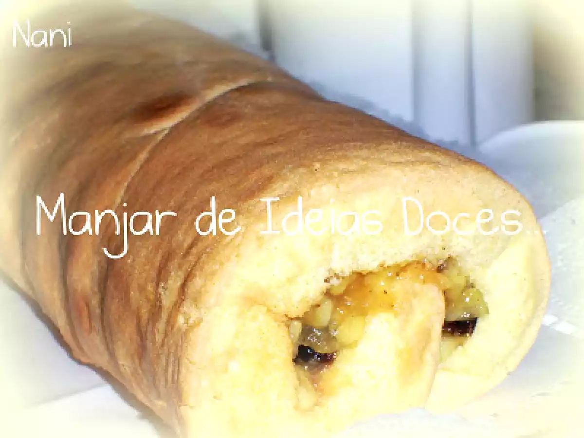 Torta de Maçã e Marmelada