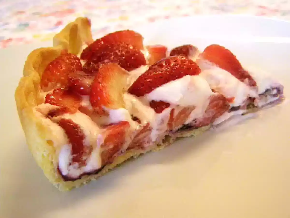 Torta de morango com creme chantilly - foto 2