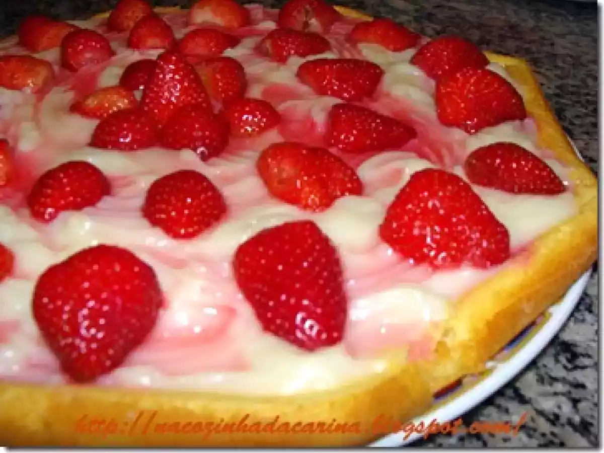 Torta de Morango Light / Diet