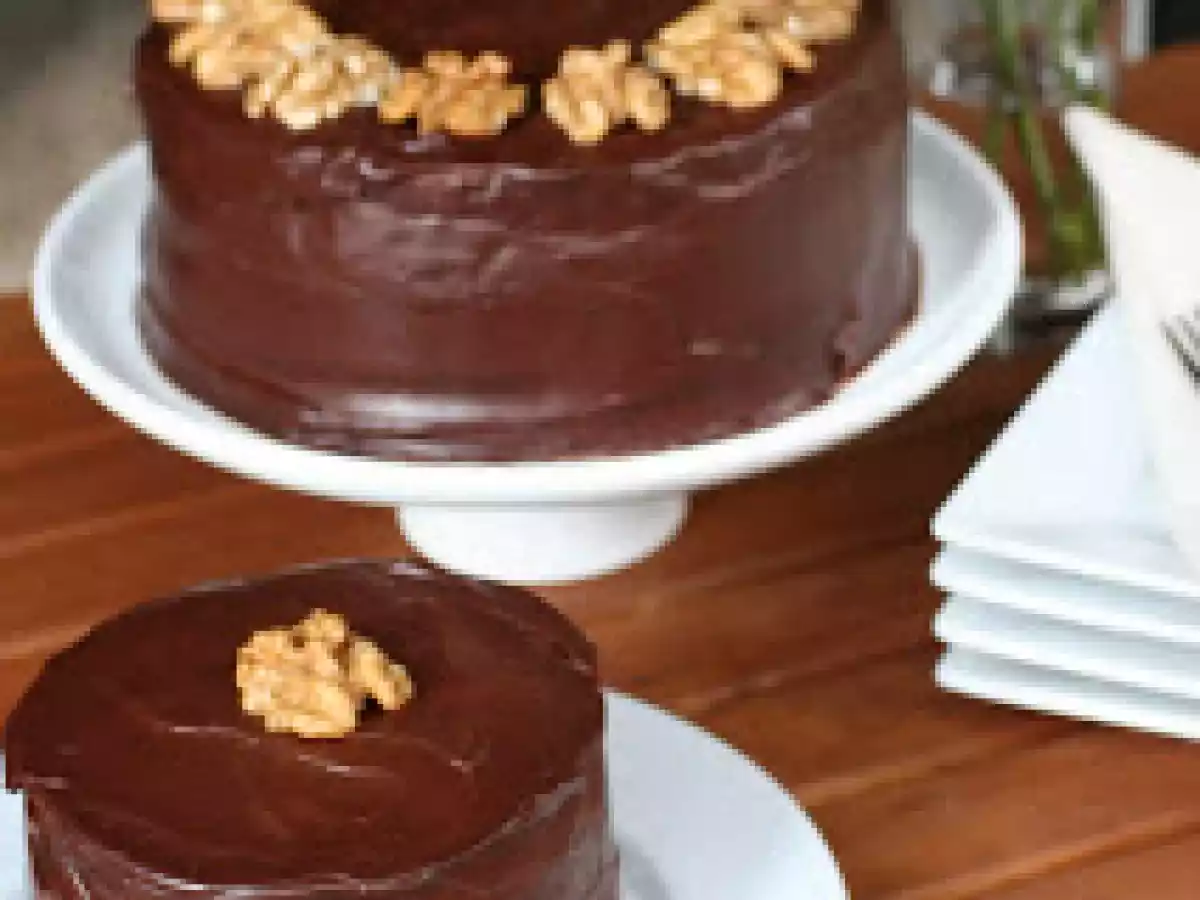 Torta de Nozes e Chocolate - foto 3