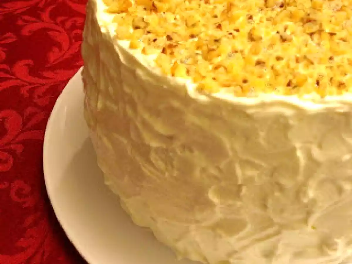 Torta de Nozes para o Chá da Tarde